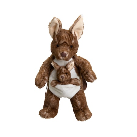 TREASURE COVE Kangaroo w/ baby Backpack 16032I3